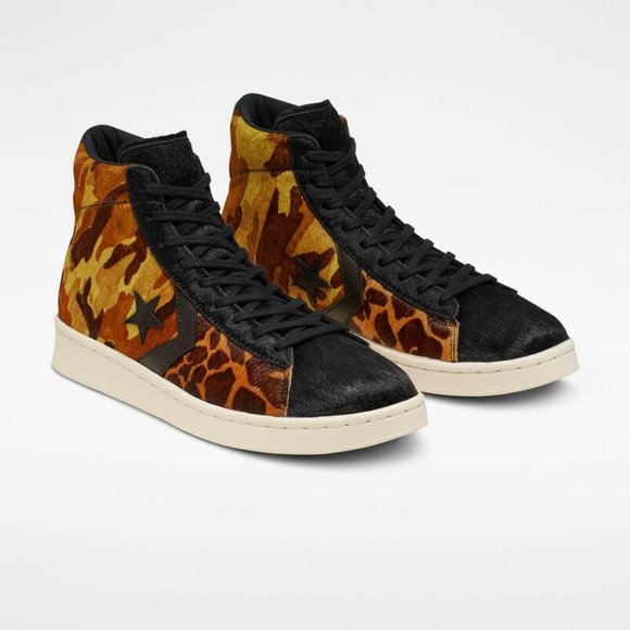 converse pony hair high top